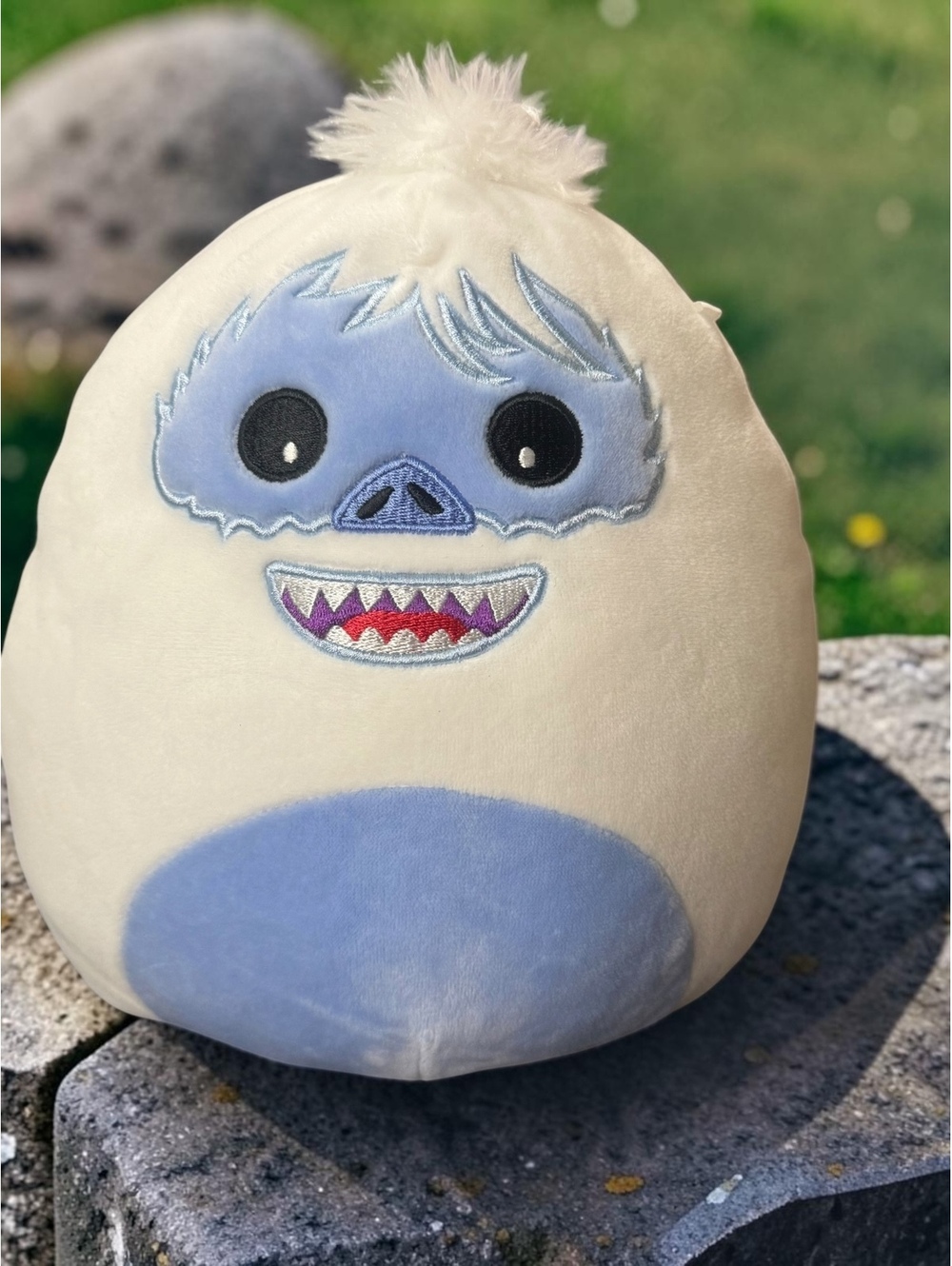 Squishmallows Bumble Abominable Snow Monster 8โ Rudolph Christmas Plush